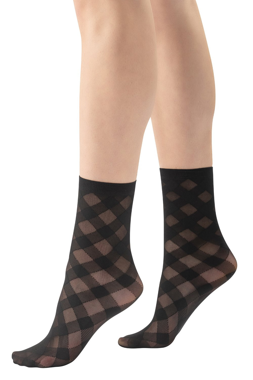 OBLIQUE TARTAN SOCKS
